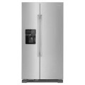 Amana - 21.4 Cu. Ft. Side-by-Side Refrigerator - Stainless steel