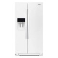Whirlpool - 36 Cu. Ft. Side-by-Side Counter-Depth Refrigerator with In-Door Ice & Water - White-- 6618985
