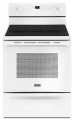 Maytag - 5.3 Cu. Ft. Self-Cleaning Freestanding Electric Range with Precision Cooking system - White