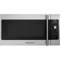 Monogram Advantium 1.7 Cu. Ft. Convection Over-the-Range Microwave - Black/stainless steel