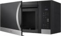 LG - 1.7 Cu. Ft. Over-The-Range Microwave with Sensor Cook and EasyClean - PrintProof Stainless Steel