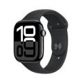 Apple Watch Series 10 (GPS+Cellular) 46mm Aluminum Case with Ink Sport Loop --Jet Black (unlocked)