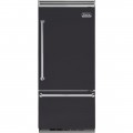 Viking - Professional 5 Series Quiet Cool 20.4 Cu. Ft. Bottom-Freezer Built-In Refrigerator - Graphite gray