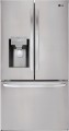 LG - 27.7 Cu. Ft. French Door-in-Door Smart Wi-Fi Enabled Refrigerator - Stainless steel