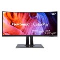 ViewSonic - ColorPro 34 inch Curved WQHD+ Monitor with Color Blindness