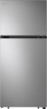 LG - 17.5 Cu. Ft. Top-Freezer Refrigerator with Reversible Doors - Stainless Steel