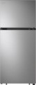 LG - 17.5 Cu. Ft. Top-Freezer Refrigerator with Reversible Doors - Stainless Steel