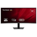 ViewSonic - 34 LCD Curved Monitor (DisplayPort HDMI) - Black