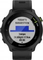 Garmin - Forerunner 55 Smartwatch 26mm Fiber-Reinforced Polymer - Black