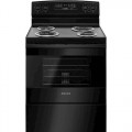 Amana - 4.8 Cu. Ft. Self-Cleaning Freestanding Electric Range - Black