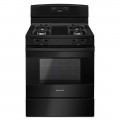 Amana - 5.1 Cu. Ft. Freestanding Gas Range with Bake Assist Temps - Black