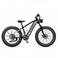 Heybike - Brawn Ebike w/ 65mi Max Operating Range & 28 mph Max Speed-for Any Terrain - Black