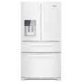 Whirlpool - 24.5 Cu. Ft. French Door Refrigerator with Two-Tier Freezer Storage - Black