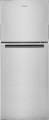 Whirlpool - 11.6 Cu. Ft. Top-Freezer Counter-Depth Refrigerator - Stainless steel