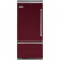 Viking Professional 5 Series Quiet Cool 20.4 Cu. Ft. Bottom-Freezer Built-In Refrigerator - Burgundy