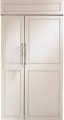 Monogram - 25.1 Cu. Ft. Side-by-Side Built-In Refrigerator - Custom Panel Ready