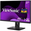 ViewSonic - VG2748A-2K 27 IPS QHD Ergonomic Ambient Light Sensor Monitor (USB HUB, DP, HDMI, VGA) - Black