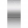 Fisher & Paykel - ActiveSmart 17.5 Cu. Ft. Bottom-Freezer Counter-Depth Refrigerator - Ezkleen Stainless Steel