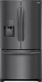 Frigidaire - Gallery 21.7 Cu. Ft. French Door Refrigerator - Black stainless steel