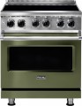 Viking - 5 Series 4.7 Cu. Ft. Freestanding Electric Induction Range - Cypress Green