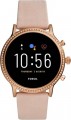 Fossil - Gen 5 Smartwatch 44mm Stainless Steel - Rose Gold with Blush Leather Band