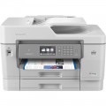Brother - INKvestment Tank MFC-J6945DW Wireless Color All-In-One Printer - White/Gray