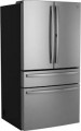 GE Profile - 29 Cu. Ft. 4-Door French Door Smart Refrigerator with Adjustable Temperature Drawer - Stainless Steel- 6572175