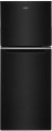 Whirlpool - 11.6 Cu. Ft. Top-Freezer Counter-Depth Refrigerator with Infinity Slide Shelf - Black
