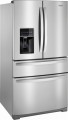 Whirlpool - 26.2 Cu. Ft. 4-Door French Door Refrigerator - Stainless steel