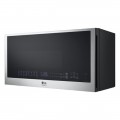 LG - STUDIO 1.7 Cu.Ft. Convection Over-the-Range Microwave with Air Fry - Stainless steel