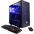 CyberPowerPC - Desktop - AMD Ryzen 7 1700X - 8GB Memory - NVIDIA GeForce GTX 1070 Ti - 1TB Hard Drive + 120GB Solid State Drive - Black