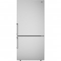 Bertazzoni - 17.1 Cu. Ft. Bottom-Freezer Refrigerator - Stainless steel