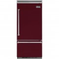 Viking - Professional 5 Series Quiet Cool 20.4 Cu. Ft. Bottom-Freezer Built-In Refrigerator - Burgundy