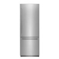 Thor Kitchen - 16.1-Cu. Ft. Built-In Bottom Freezer Refrigerator - Stainless steel