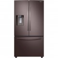 Samsung - 27.8 Cu. Ft. French Door Refrigerator - Tuscan Stainless Steel