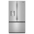 Whirlpool - 36-Inch French Door Refrigerator with In-Door Water and Ice Maker - 30 cu. ft - Fingerprint Resistant Stainless Finish