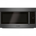 Bosch - 800 Series 1.8 Cu. Ft. Convection Over-the-Range Microwave - Black stainless steel