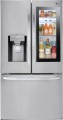 LG - 27.5 Cu. Ft. French Door-in-Door Smart Wi-Fi Enabled Refrigerator - Stainless steel