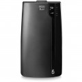 De'Longhi - 700 Sq. Ft 14,000 BTU Portable Air Conditioner - Black
