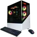 CyberPowerPC - Gamer Master Gaming Desktop - AMD Ryzen 7 5700 - 16GB Memory - NVIDIA GeForce RTX 3060 - 1TB HDD + 500GB SSD - White