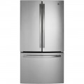 GE - 27 Cu. Ft. French Door Refrigerator - Stainless steel