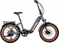 Aventon - Sinch.2 Foldable Ebike w/ 55 miles Max Operating Range and 20 mph Max Speed - One size - Quicksilver