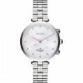 Kate Spade - New york holland slim Hybrid Smartwatch 37.5mm Stainless Steel - Silver-tone