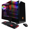 CyberPowerPC - Xtreme Desktop - Intel Core i5 - 8GB Memory - NVIDIA GeForce GTX 1050 Ti - 1TB Hard Drive + 240GB Solid State Drive - Black