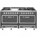 Viking - Tuscany 7.6 Cu. Ft. Freestanding Dual Fuel Convection Range - Damascus Gray