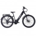 GOTRAX MX1 Mid Drive Electric Bike w/ 45mi Max Operating Range and 20mph Max Speed - BLACK