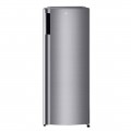 LG - 6.9 Cu Ft Single Door Refrigerator - Platinum silver