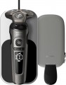 Philips Norelco - 9000 Prestige Shaver with Qi Charging Pad SP9872/86 - Black