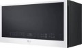 LG - STUDIO 1.7 Cu. Ft. Convection Over-the-Range Microwave with Sensor Cooking and Air Fry - Essence White