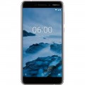 Nokia - 6.1 with 32GB Memory Cell Phone (Unlocked) - White/Iron